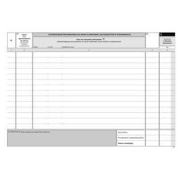 S-220-1 Ewidencja masy wprowadzonych do obrotu opakowań MICHALCZYK I PROKOP