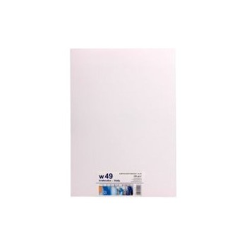 Karton wizytówkowy A4 KRESKA (20 arkuszy) W49 krateczka biała