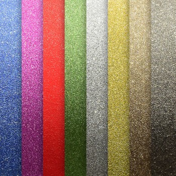 Papier samoprzylepny brokatowy mix kol. (10ark.) 150g. 206999 Galeria Papieru