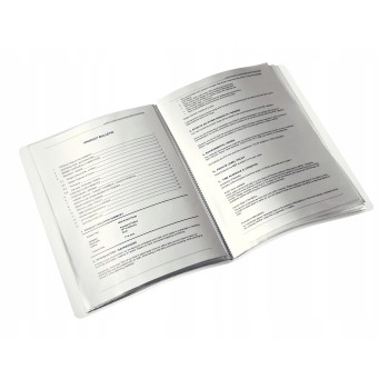 Album ofertowy 20kieszeni LEITZ WOW niebieski 46310036