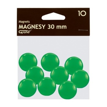 Magnesy 30mm GRAND zielone (10szt.) 130-1697 GRAND