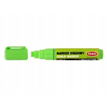 Marker kredowy końcówka 8x5mm zielony TO-291 42 TOMA