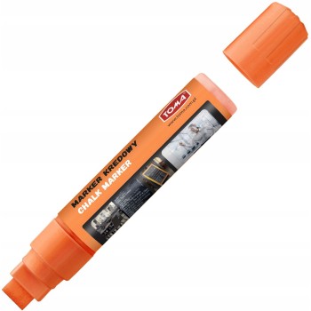 Markery kredowe końcówka 15x8mm pomarańczowe TO-290 52 TOMA