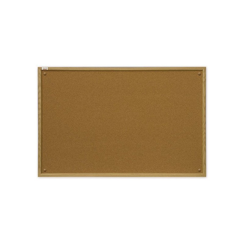 Tablica korkowa w ramie drewnianej 120x90cm OFFICE TC129/C zo 2X3