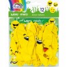Balony Emoty Party (12szt.) 170-2328 FIORELLO
