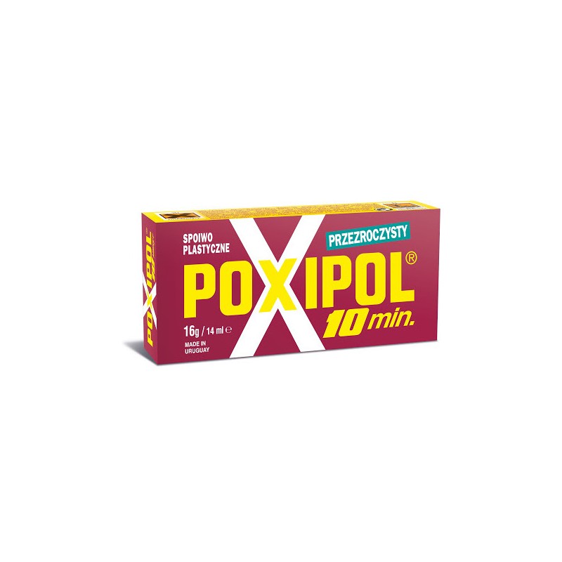 Klej POXIPOL 16g/14ml przezroczysty epoksydowy dwuskładnikowy