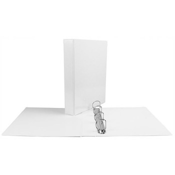 Segregator na dokumenty PANORAMA A4 4 ringi 35mm D25 biały SE-45-10 BIURFOL