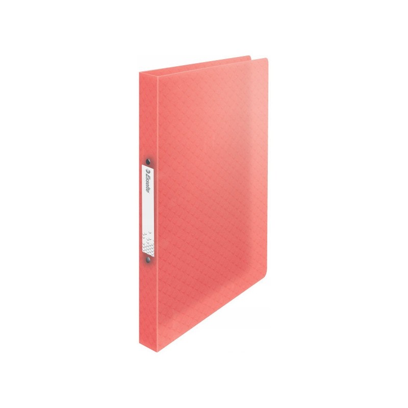 Segregator ringowy Esselte Colour`Breeze 2 RR 25 mm koralowy 628435