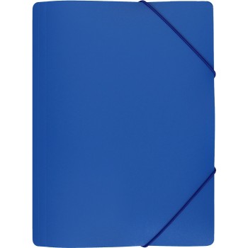 Teczka z gumką szeroka na dokumenty A4 PP s.pomarańczy niebieska TGS-01-03 BIURFOL