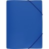 Teczka z gumką szeroka na dokumenty A4 PP s.pomarańczy niebieska TGS-01-03 BIURFOL