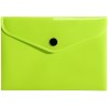 Teczka kopertowa na dokumenty A6 na zatrzask PP neonowy żółty TK-NEON-A6-02 BIURFOL