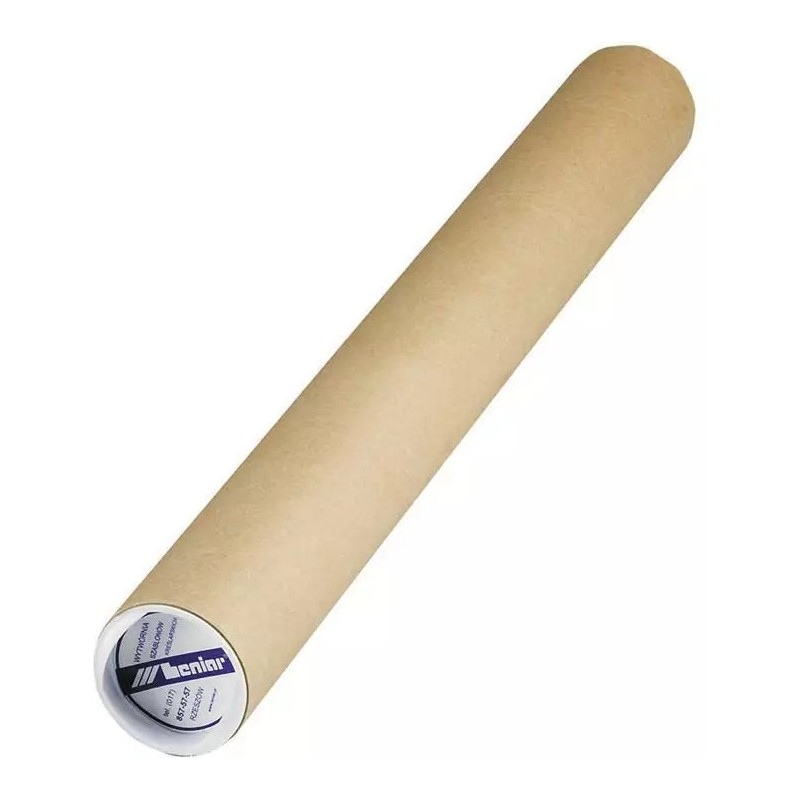 Tuba kartonowa długość 75cm średnica 15cm 50051 LENIAR