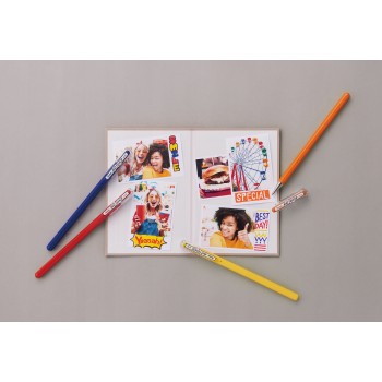 Długopis żelowy MATTEHOP 1,0mm (4 szt.) K110V-ST4FGPVPL PENTEL