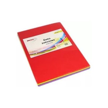 Guma zamszowa PVC A4 mix 10 kolorów G410 BREWIS