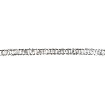 Sznurek-wstążka 3mm 20m srebrny 487303 TITANUM