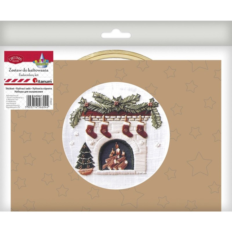 Zestaw do haftowania Kominek 649467 TITANUM