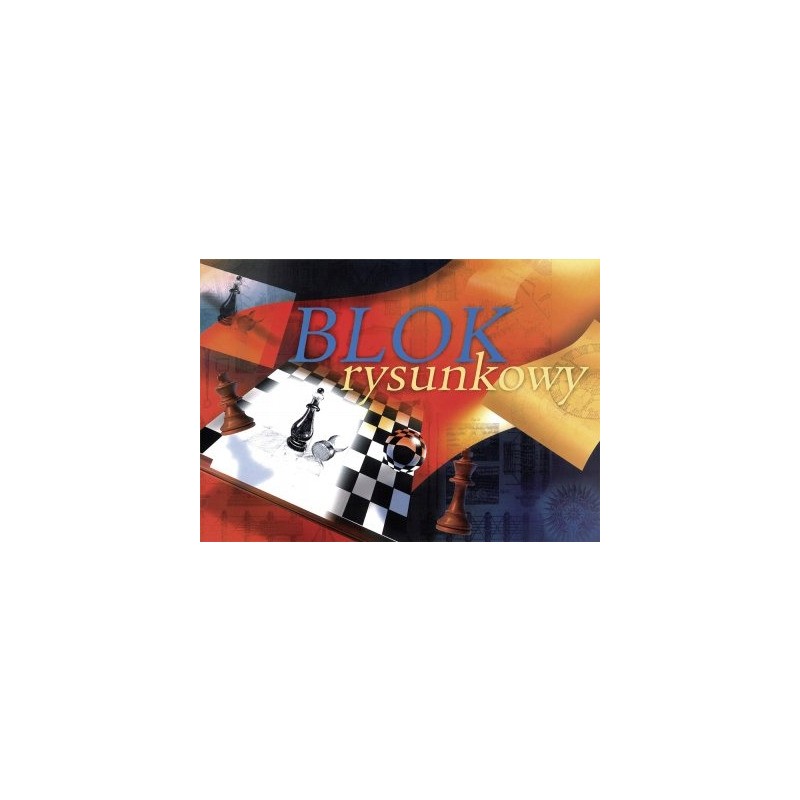 Blok rysunkowy A4 20k KRESKA