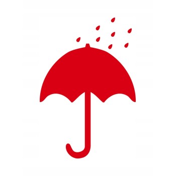 Etykieta ostrzegawcza "CHRONIĆ PRZED WILGOCIĄ" 74x100mm (200szt) 7252 AVERY ZWECKFORM