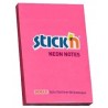 Bloczek STICK`N 76x51mm 100k ciemnoróżowy neon 21161
