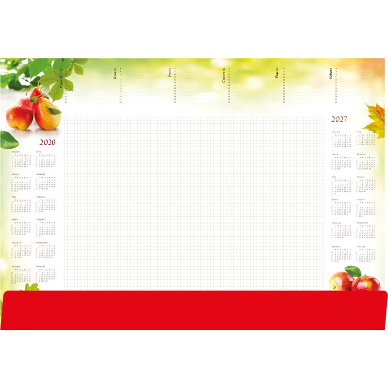 Terminarz -Planer A2 z listwą gruszki T-1-A2-3 Michalczyk i Prokop