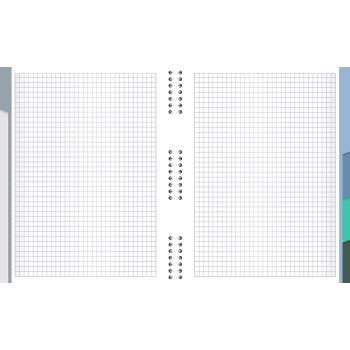 Kołozeszyt A4 100k kratka 5 przedmiotów STUDENT BOOK 400179520 TOP 2000