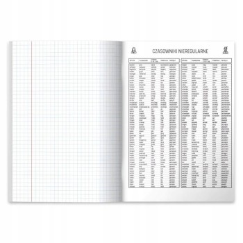 Zeszyt szkolny przedmiotowy A5 60 kartek w kratkę 70g JĘZYK NIEMIECKI 9577396 HERLITZ