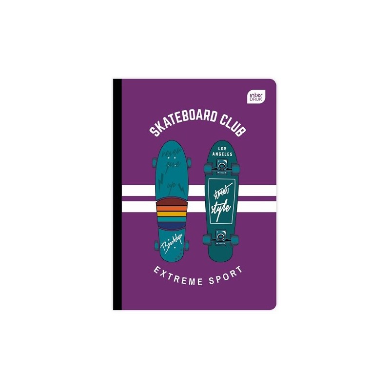 Zeszyt A5 32k gładki mix wzorów INTERDRUK