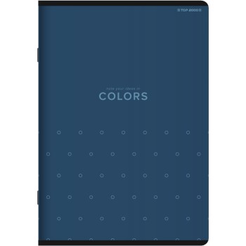 Zeszyt A4 60k kratka margines COLORS okładka granatowa 400169188 TOP 2000