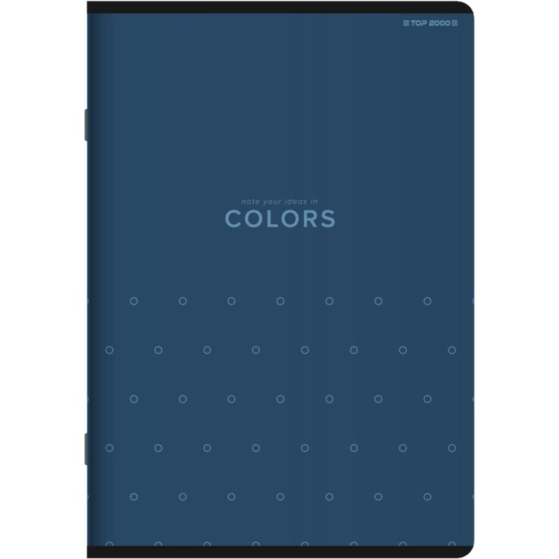 Zeszyt A4 60k kratka margines COLORS okładka granatowa 400169188 TOP 2000