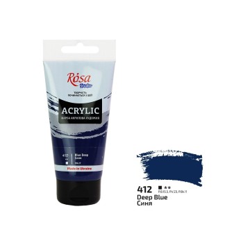 Farba akrylowa Rosa Studio 75ml BLUE 412