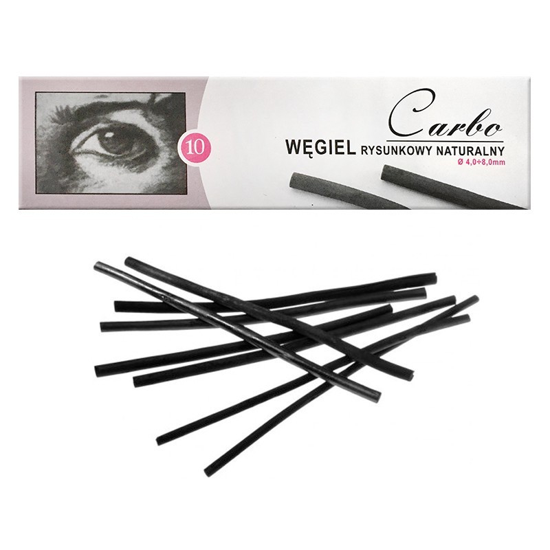 Węgiel rysunkowy naturalny W10 LENGO