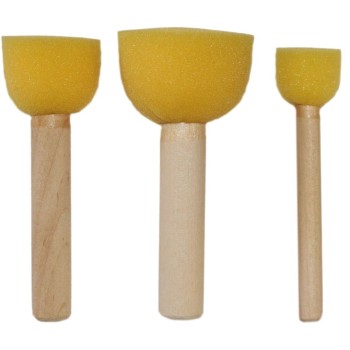 Pędzelki gąbkowe A` 3 HSM001 367804 TITANUM