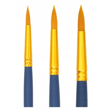 Zestaw pędzli nylonowych ASTRAPEN Art&Hobby 3szt. 315024010