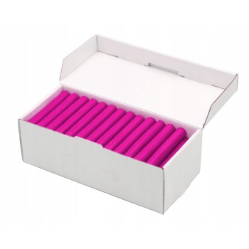 Plastelina w laseczkach MONA 1 kg ciemna różowa 4322 St.Majewski