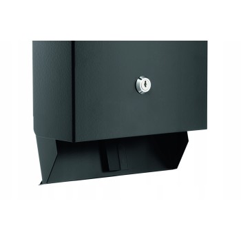 Popielnica naścienna metal.2,5 czarna 333301 DURABLE