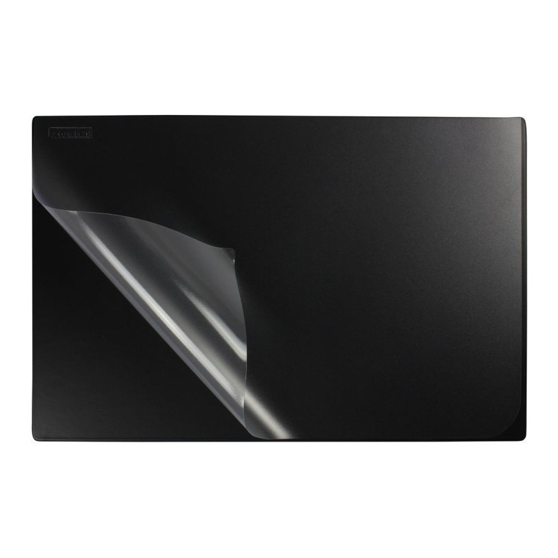 Podkład na biurko z folią 38x58 czarny PB-01-02 BIURFOL