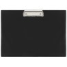 Deska z klipem A4 zamek na długim boku czarna KH-20-03 BIURFOL