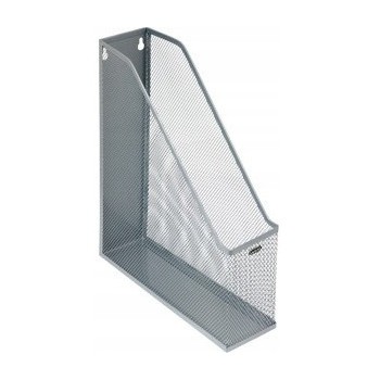 Pojemnik na czasopisma GRAND srebrny metalowy 120-1124