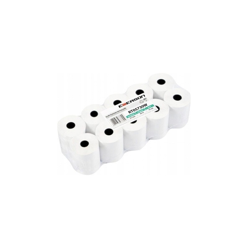 Rolki termiczne 57mmx10m (10szt) EMERSON rt05710wkbpaf BPA FREE bez bisfenolu