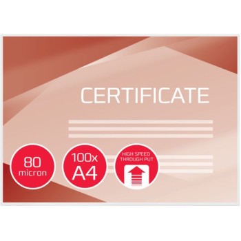 Folia do laminacji GBC HighSpeed A4 80mic (100szt) IB049033