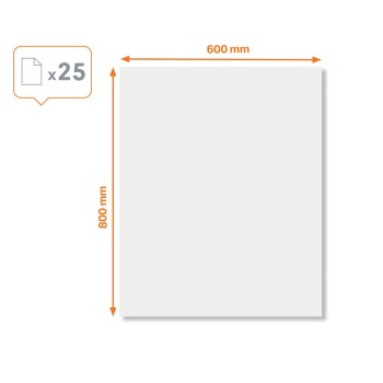 Folia suchościeralna Nobo Instant 60x80cm biała 1905156 NOBO