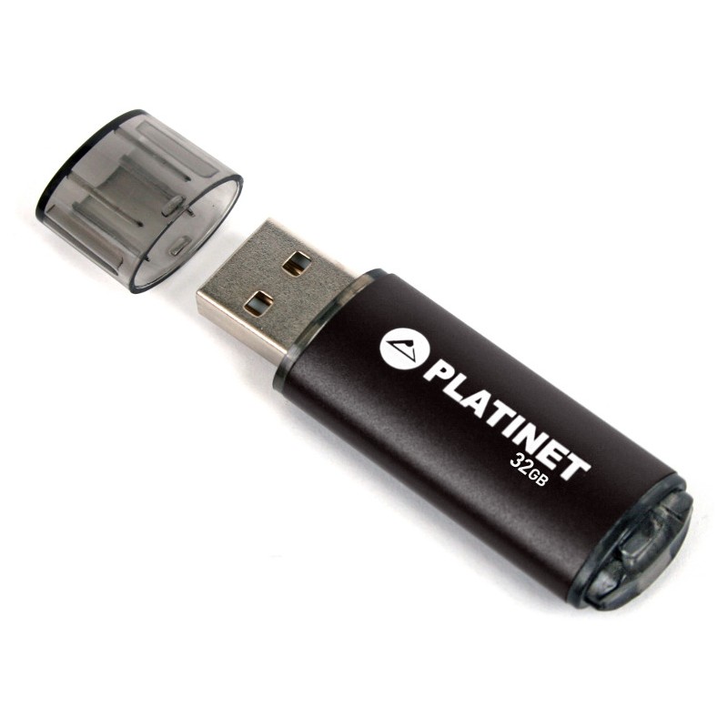 Pamięć USB-A 32GB PLATINET X-DEPO USB 2.0 czarny (40621)