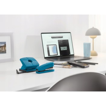 Zszywacz B2 ColorID 2 niebieski z pakietem startowym zszywek 24/6 020-1953 NOVUS