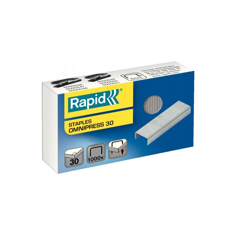 Zszywki RAPID OMNIPRESS 30k 1000 opak. 5000559