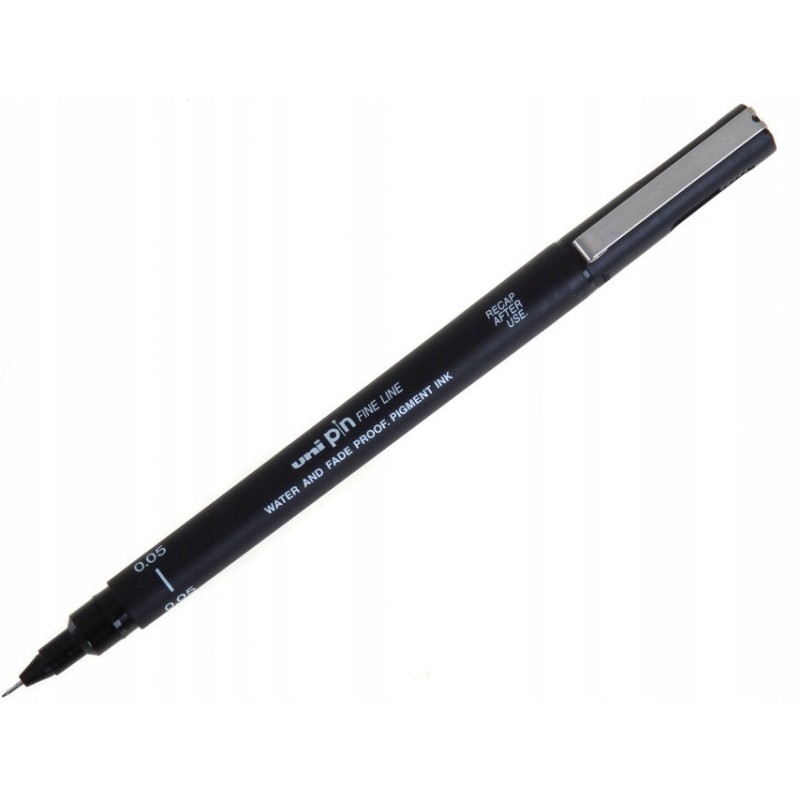 Cienkopis kreślarski UNI PIN-200 01 niebieski