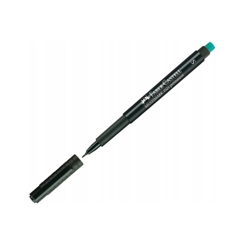 Foliopis z gumką OHP MULTIMARK S 0.4mm czarny 152399 FABER-CASTELL