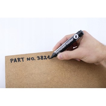 Marker permanentny 2160 czarny okrągła końcówka 101111 D.RECT