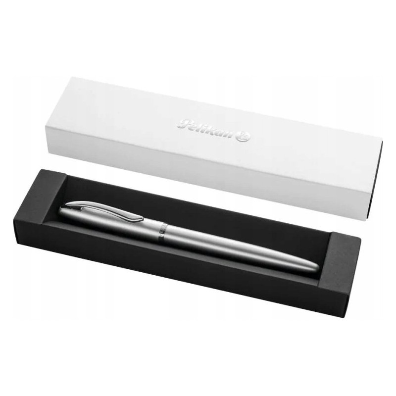 Pióro wieczne Jazz Noble Elegance SILVER etui PELIKAN 821858