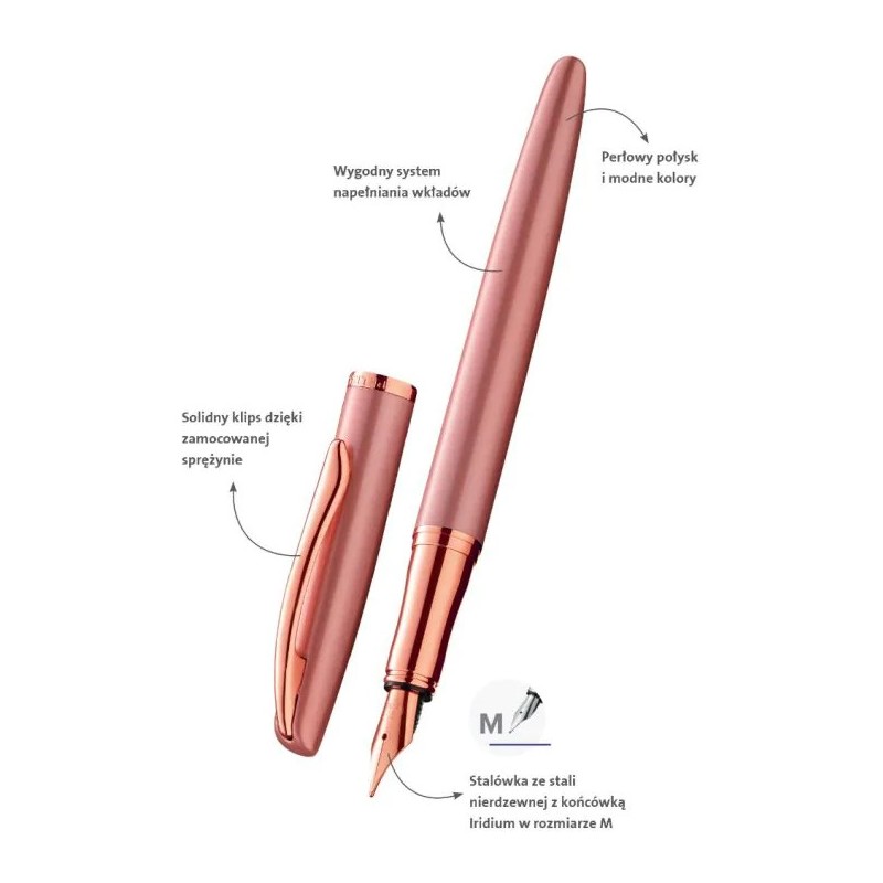 Pióro wieczne Jazz Noble Elegance ROSE etui PELIKAN 821810