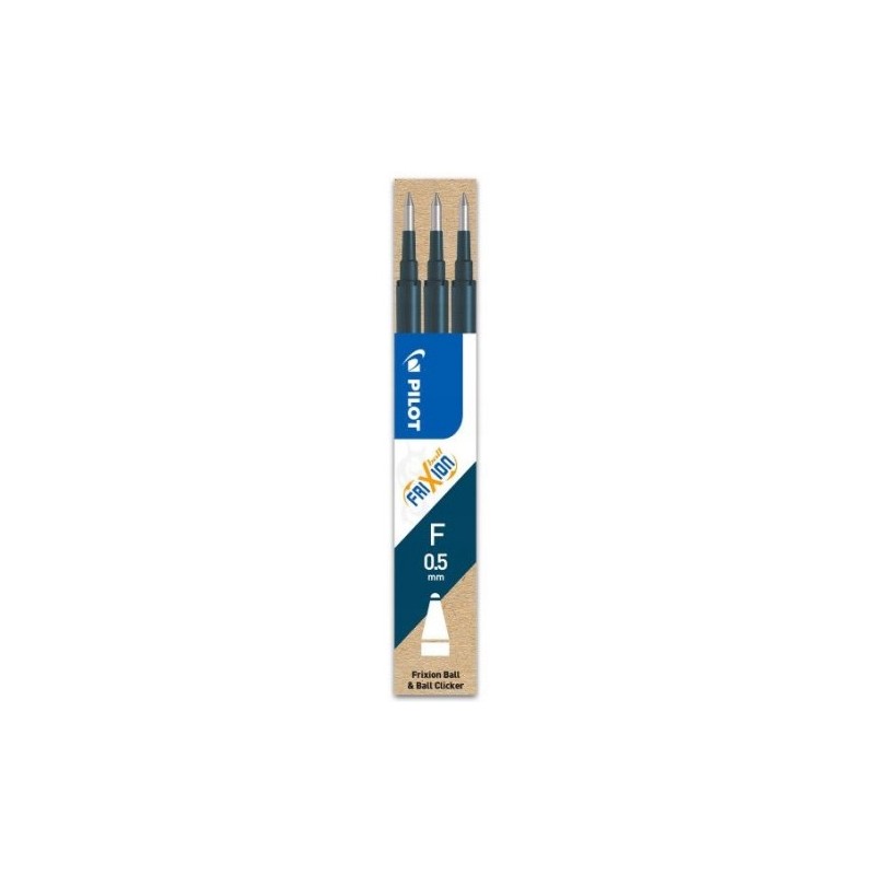 Wkład FRIXION CLIKER 0,5mm granatowy (3szt) PIBLS-FR5-BB-S3-E PILOT